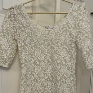 3/4 lace shirt
